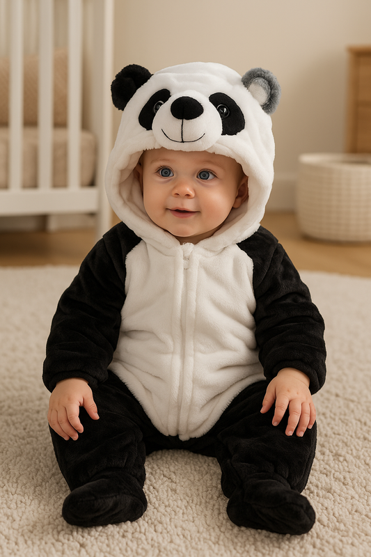Baby animal jump suit